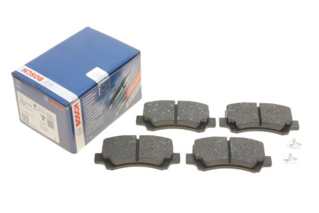 Колодки гальмівні (передні) Chery A1/Cowin/QQ6 06-15/Suzuki Wagon R+ 98-00 UA63 BOSCH 0 986 424 626