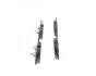 Колодка гальм. диск. MB C-CLASS, VW GOLF V передн. (вир-во Bosch) BOSCH 0 986 424 649 (фото 3)