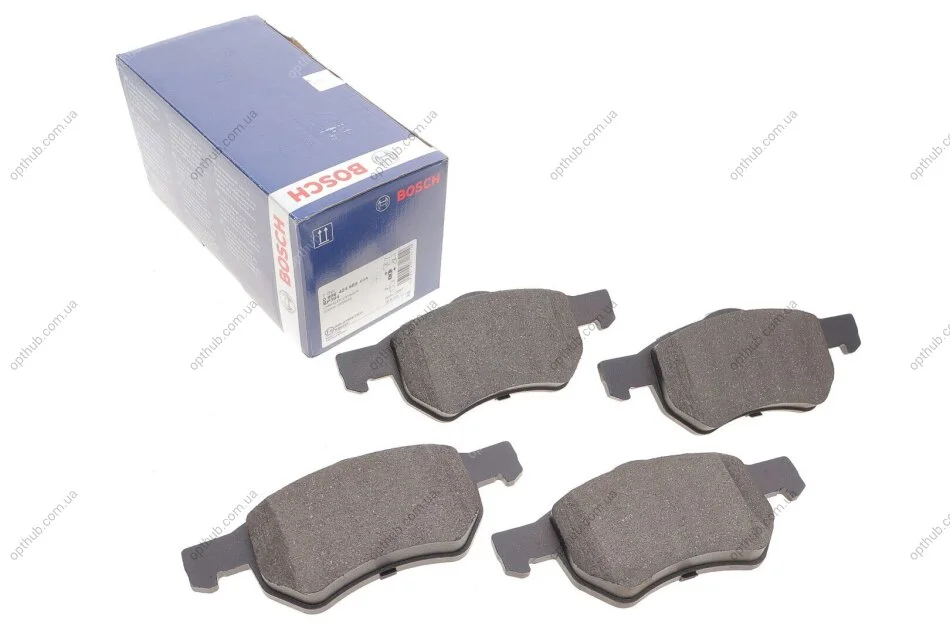 Колодка гальм. диск. CHRYSLER, DODGE передн. (вир-во Bosch) BOSCH 0 986 424 668 (фото 1)
