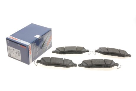 Колодки гальмівні дискові ПЕРЕДН NISSAN MURANO III 2.5 3.5 V6 10/14- -ua BOSCH 0 986 424 682