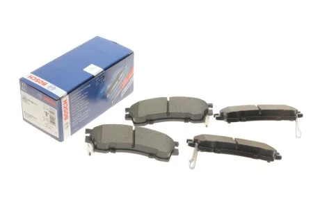 Колодки гальмівні (передні) Mazda 323/626/ 1.8-2.0 91-04 (SUMITOMO System) UA63 BOSCH 0 986 424 694