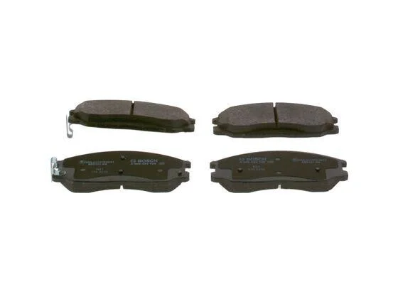 Колодки гальмівні (передні) Hyundai Santa Fe/Trajet 00-12/Ssangyong Actyon/Kyron 05-/Rexton UA63 BOSCH 0 986 424 729 (фото 1)