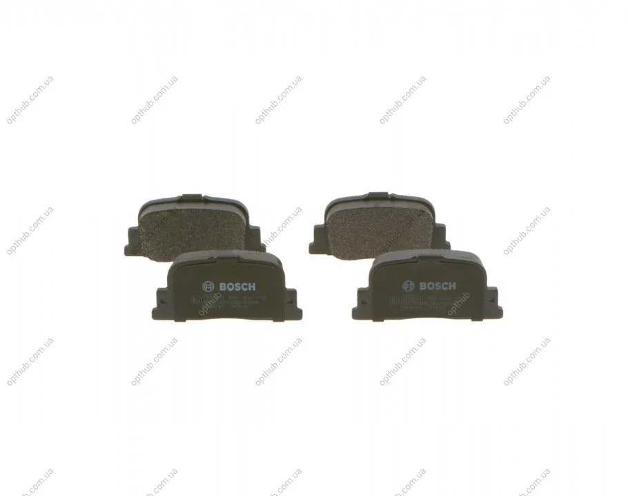 Колодка гальм. диск. TOYOTA CAMRY задн. (вир-во Bosch) BOSCH 0 986 424 730 (фото 1)