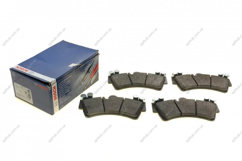 Колодки тормозние (передні) Audi Q7 06-15/Porsche Cayenne/VW Touareg 02-10 UA63 BOSCH 0 986 424 739 (фото 1)