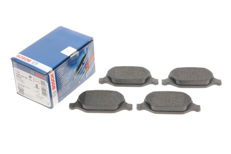 Колодки гальмівні (задні) Fiat Punto 99-12/Citroen E-Mehari 16- UA63 BOSCH 0 986 424 756