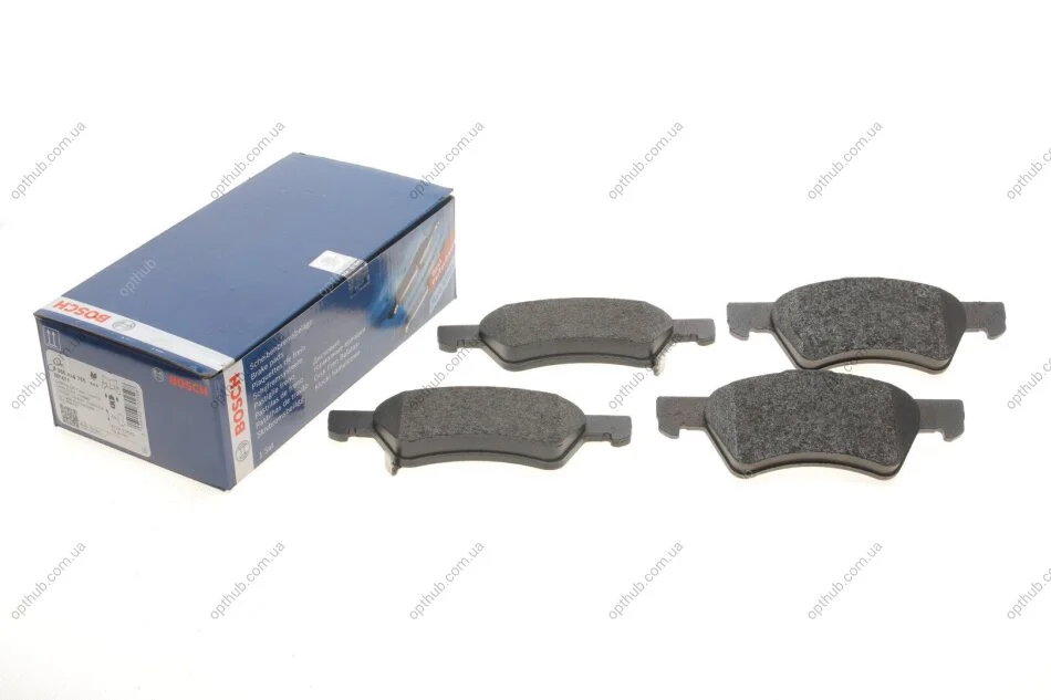 Колодки гальмівні дискові ПЕРЕДН CHRYSLER GRAND VOYAGER -07,DODGE CARAVAN -06 -ua BOSCH 0 986 424 765 (фото 1)