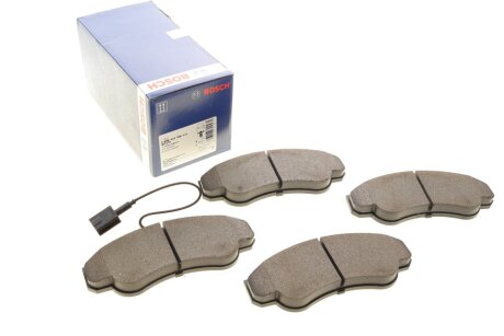 Колодки гальмивни (передни) Citroen Jumper/Fiat Ducato/Peugeot Boxer 02- R16 (opt-om) BOSCH 0 986 424 769