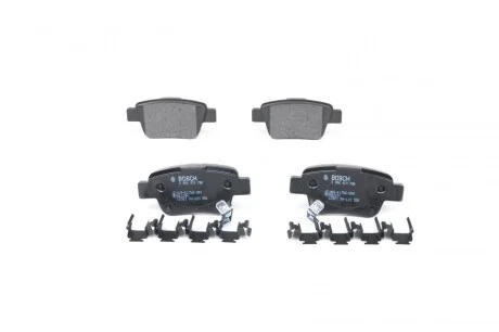 Колодки гальмівні (задні) Toyota Avensis/Corolla 1.6-2.4i 03-09 UA63 BOSCH 0 986 424 798