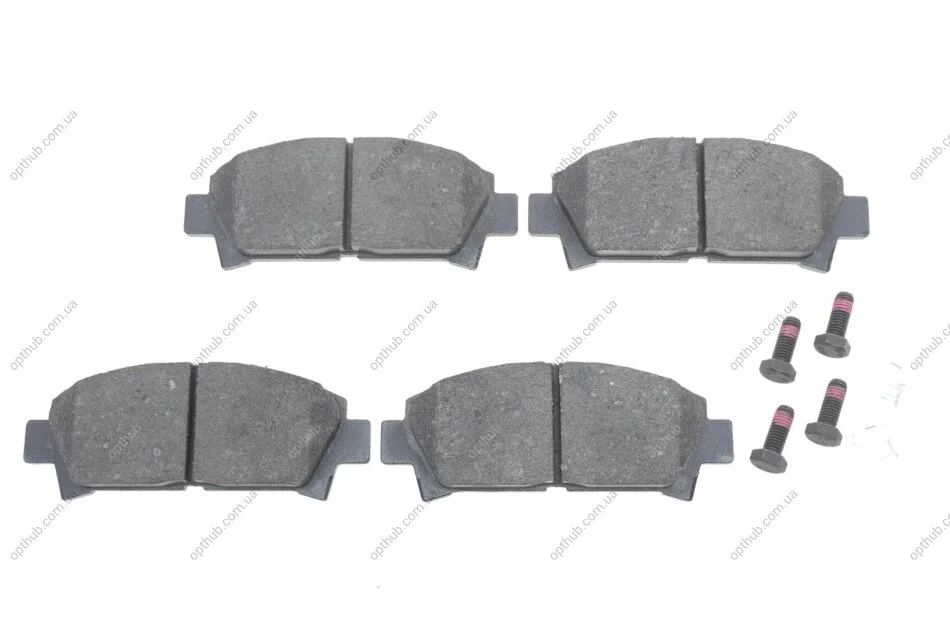 Колодки гальмівні дискові ПЕРЕДН TOYOTA AVENSIS,CARINA E,CELICA 1.6I,2.0I 16V 92.04-,00.10- 0 986 424 799-ua BOSCH 0986424799 (фото 1)