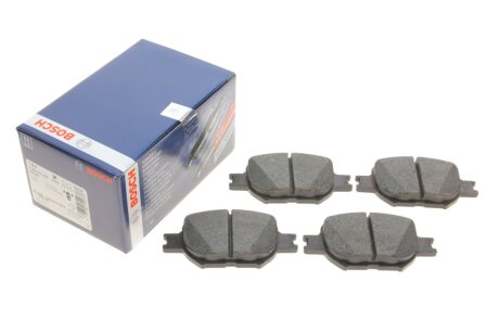 Колодки гальмівні (передні) Toyota Corolla 01-07/Celica 99-05 UA63 BOSCH 0 986 424 808