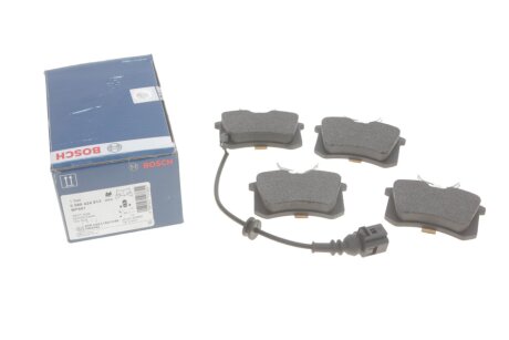 Колодка гальм. диск. AUDI, CITROEN, FIAT, FORD, LANCIA, PEUGEOT, SEAT, VW задн. C.I.U BOSCH 0 986 424 813