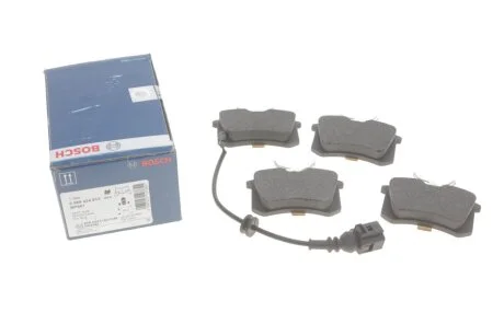 Колодка торм. диск. AUDI, CITROEN, FIAT, FORD, LANCIA, PEUGEOT, SEAT, VW задн. (пр-во Bosch) BOSCH 0 986 424 813