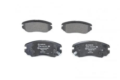 Колодка гальм. диск. HYUNDAI SONATA, TUCSON, KIA SOUL передн. (вир-во Bosch) BOSCH 0 986 424 815