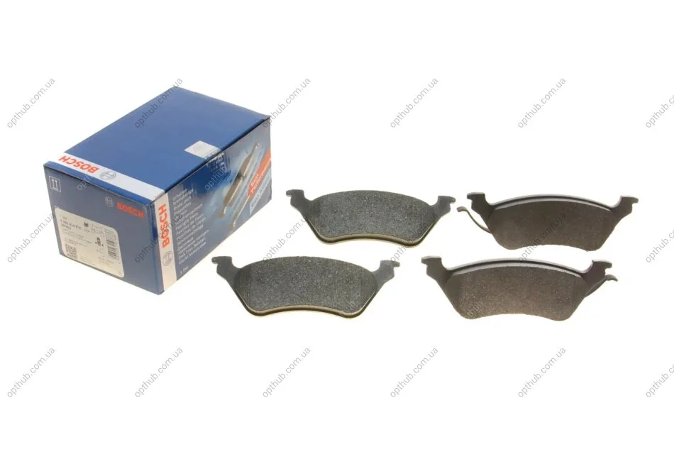 Колодки гальмівні (задні) Chrysler Voyager IV 00-08/Dodge Caravan 00-07/Jeep Cherokee 01-08 UA63 BOSCH 0 986 424 816 (фото 1)