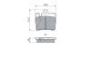 Тормозные колодки дисковые BOSCH 0986424830 (фото 4)