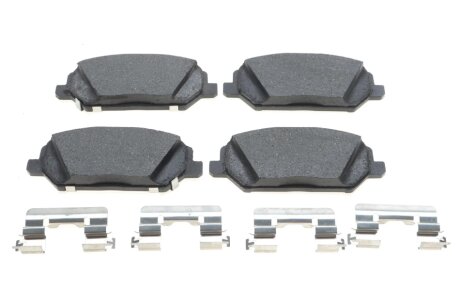 Колодки гальмівні дискові (комплект 4 шт) BOSCH 0986424862