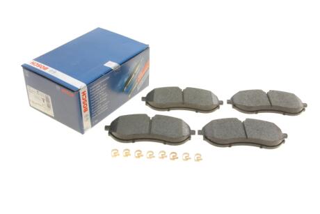 Колодки гальмівні (передні) VW Crafter 2.0 TDI 16- (opt-om) BOSCH 0 986 424 931