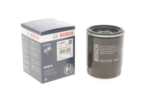 Фільтр масляний Mazda 626 II-V 1.8-2.0/Smart Forfour UA63 BOSCH 0 986 452 041