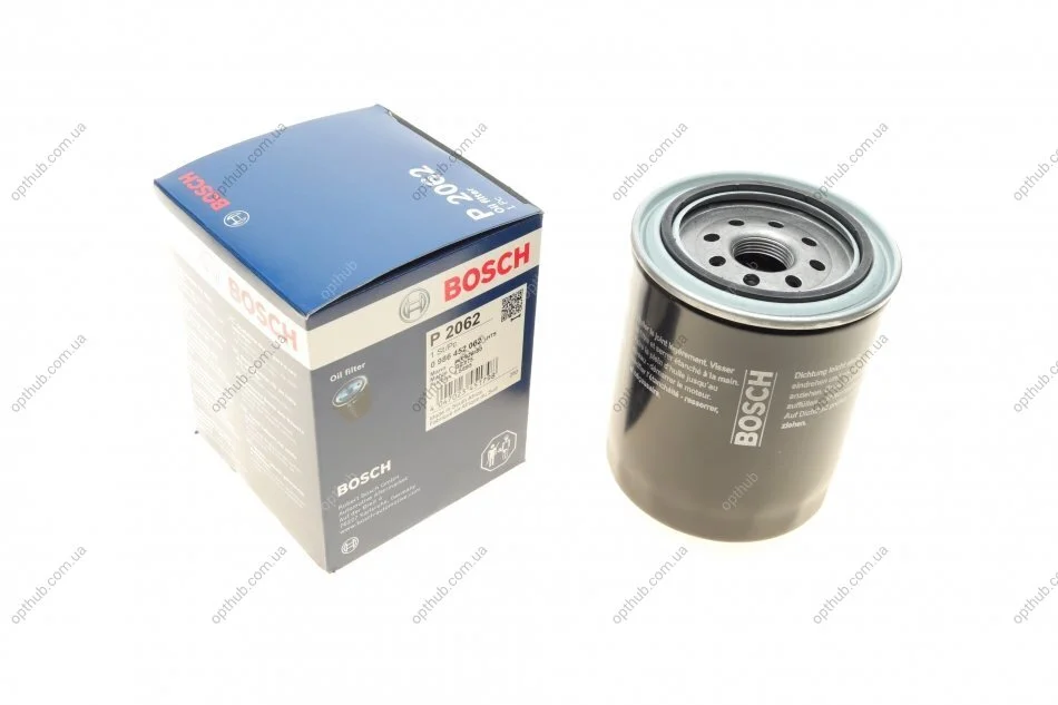 Фільтр масляний двигуна TOYOTA (вир-во Bosch) BOSCH 0 986 452 062 (фото 1)