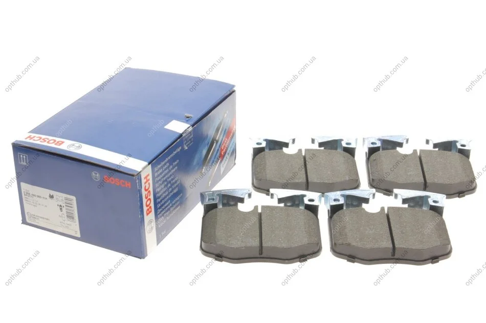 Колодки гальмівні (передні) BMW 3 (G20) 18-/5 (G30/F90)/7 (G11/G12) 15- UA63 BOSCH 0 986 460 060 (фото 1)