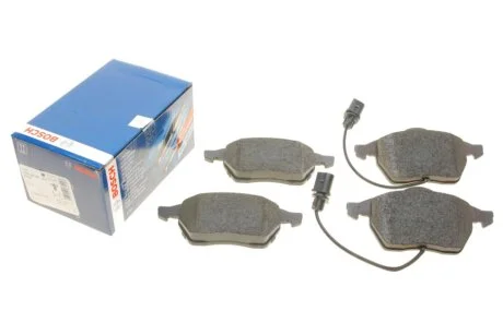 Колодка гальм. диск. AUDI 100 (44, 44Q, C3, 4A, C4) передн. (вир-во Bosch) C.I.U BOSCH 0 986 460 937