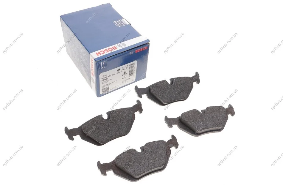 Колодки гальмивни (задни) BMW 3 (E36) 93-00 0 986 460 964 UA63 BOSCH 0986460964 (фото 1)