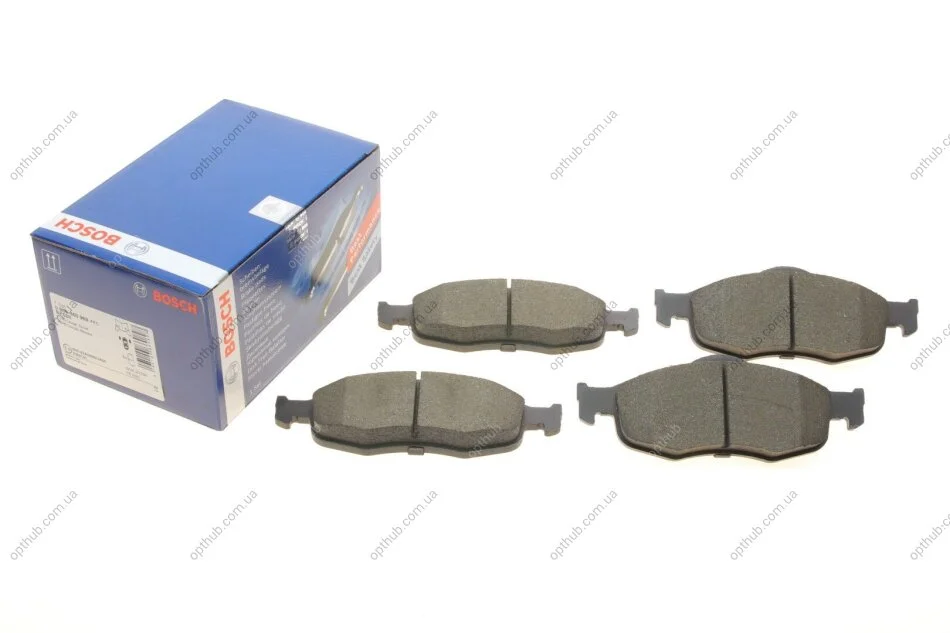Колодки гальмівні (передні) Ford Mondeo I/II 93-00/Scorpio I/II 85-98 UA63 BOSCH 0 986 460 969 (фото 1)