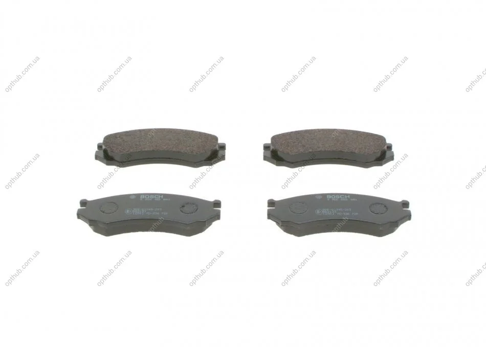 ГАЛЬМІВНІ КОЛОДКИ, ДИСКОВІ BOSCH 0986460981 (фото 1)