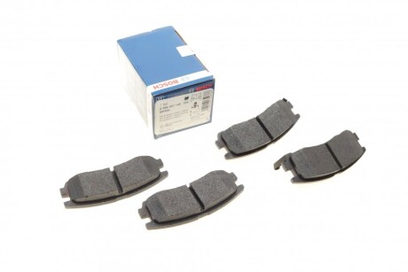 Колодки гальмівні (задні) Mitsubishi Lancer V-VII 94-13/Galant VII 92-96/Space Wagon 98-04 UA63 BOSCH 0 986 461 145
