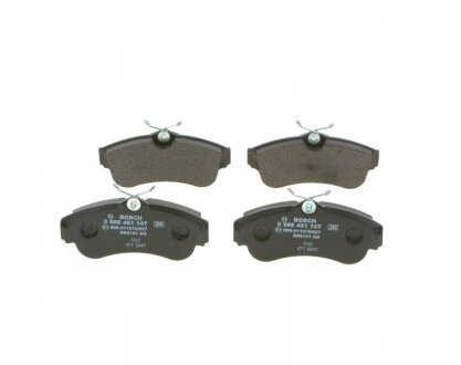 Колодка гальм. диск. NISSAN ALMERA передн. BOSCH 0 986 461 147