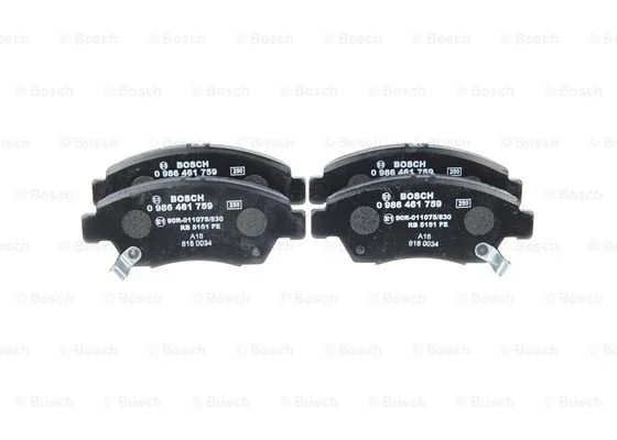 ГАЛЬМІВНІ КОЛОДКИ, ДИСКОВІ BOSCH 0 986 461 759 (фото 1)