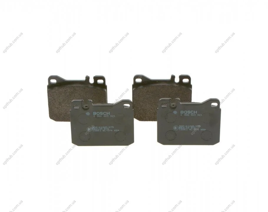 ГАЛЬМІВНІ КОЛОДКИ, ДИСКОВІ BOSCH 0986463921 (фото 1)