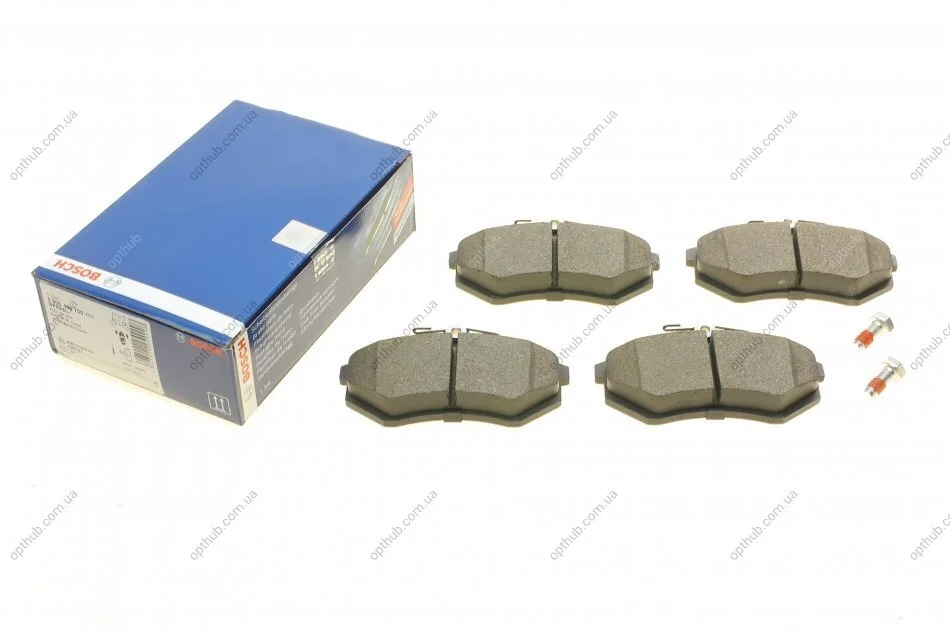 Колодки гальмівні (передні) Audi 80/90/100/200 77-96/VW Corrado 88-95 UA63 BOSCH 0 986 466 700 (фото 1)