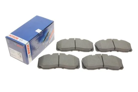 Колодка торм. диск. MB 507/609/709/814 передн./задн. (пр-во Bosch) BOSCH 0 986 468 350