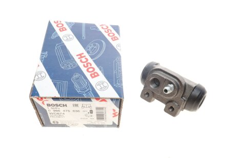 Циліндр гальмівний робочий ЗАДН ЛЕВЫЙ D=20.64 CITROEN XSARA (N1) 04/97-04/05 / CITROEN XSARA BRE -ua BOSCH 0 986 475 636