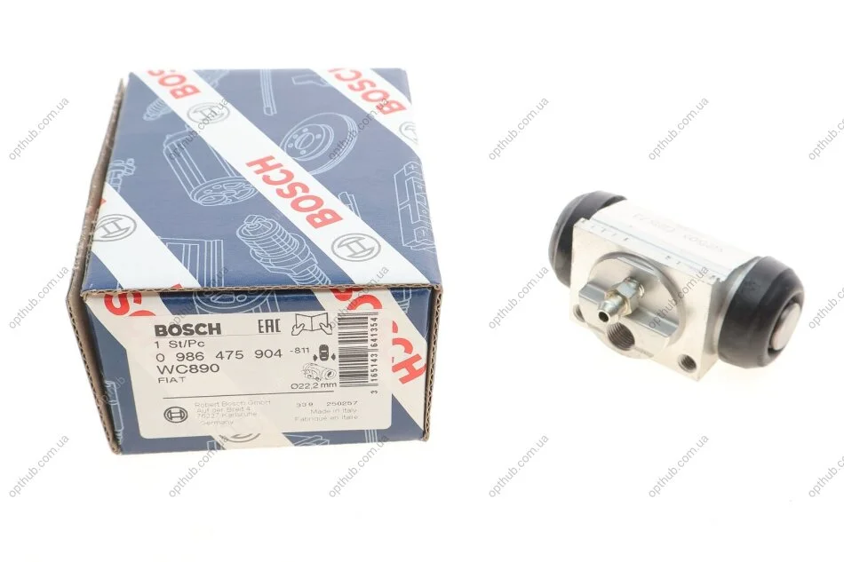 Циліндр гальмівний (задній) Fiat Brava 95-01/Bravo I 95-01 (d=22mm) (opt-om) BOSCH 0 986 475 904 (фото 1)