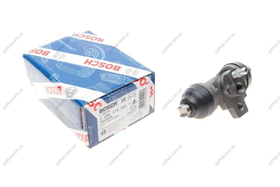 Циліндр гальмівний (задній) VW T4 90-03 (opt-om) BOSCH 0 986 475 935 (фото 1)