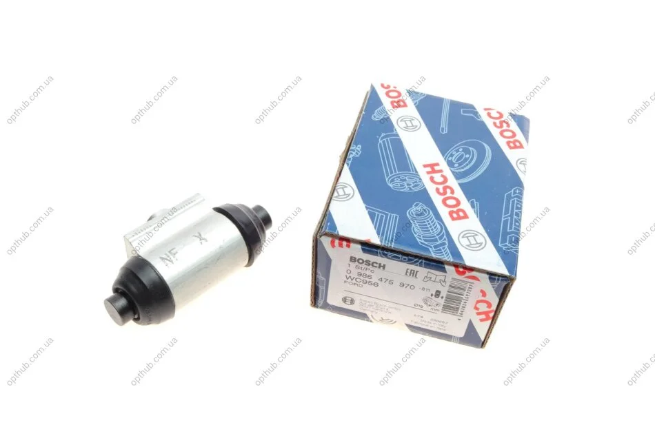 Гальмівний циліндр задн лів/прав FORD FIESTA, FIESTA VI 1.0-1.6D 06.08-01.18 BOSCH 0 986 475 970 (фото 1)