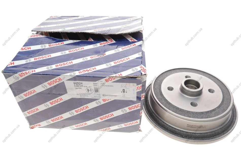 Барабан гальмівний (задній) Audi 80/90/Coupe 80-91 (108x52) (opt-om) BOSCH 0 986 477 016 (фото 1)