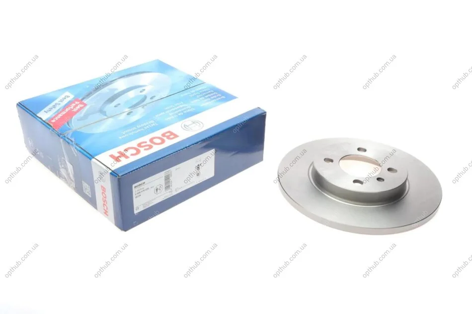 Диск гальмівний (передній) BMW 3 (E30) -91 M10/M40 (260x12.6) (opt-om) BOSCH 0 986 478 029 (фото 1)