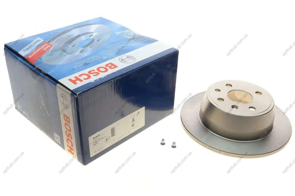Диск гальмівний (задній) Opel Astra F/Vectra A 91-01 (259.8x9.9) UA63 BOSCH 0 986 478 086 (фото 1)