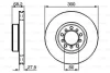 Диск гальмівний передн лів/прав MERCEDES S (C126), S (W126) 2.5-5.5 09.85-06.91 BOSCH 0986478197 (фото 1)