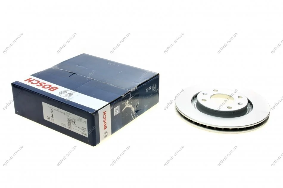 Диск гальмівний CITROEN C3, C4 передн., вент. (вир-во Bosch) BOSCH 0 986 478 618 (фото 1)