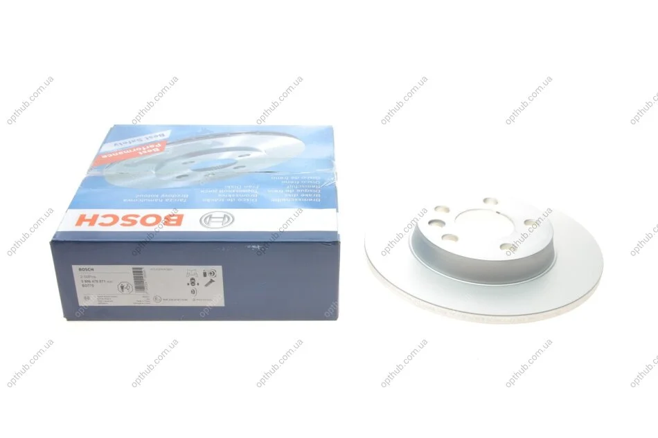 Диск гальмівний VW T4 BUS, задн. (вир-во Bosch) BOSCH 0 986 478 871 (фото 1)