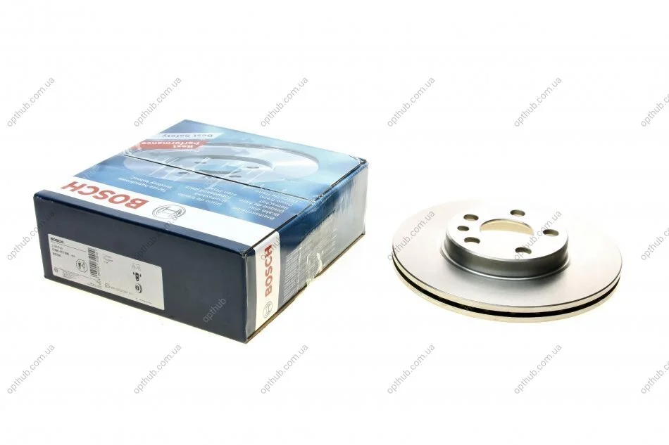 Диск гальмівний (передній) Fiat Scudo/Peugeot Expert 96- (257.5x20) UA63 BOSCH 0 986 478 896 (фото 1)