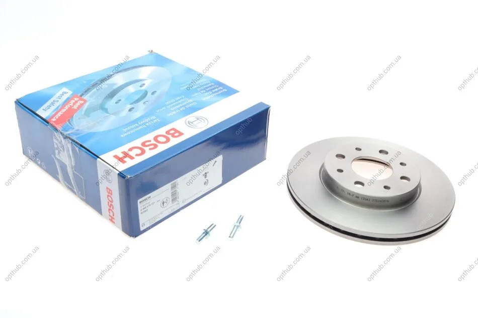 Диск гальмівний (передній) Fiat 500/Panda 03- (240.5x20) UA63 BOSCH 0 986 479 121 (фото 1)