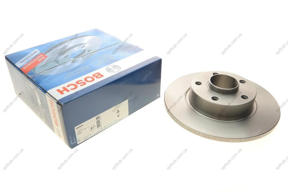 Диск гальмівний NISSAN, OPEL, RENAULT, задн. (вир-во Bosch) BOSCH 0 986 479 144 (фото 1)