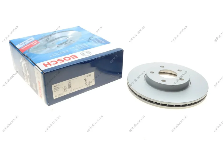 Диск гальмівний FORD/VOLVO FOCUS/CMAX/C30 передн. вент. (вир-во Bosch) BOSCH 0 986 479 173 (фото 1)