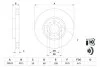 Диск гальмівний (передній) Volvo S60/S80/V70/XC70 97-10 (285.8x26) UA63 BOSCH 0 986 479 210 (фото 5)