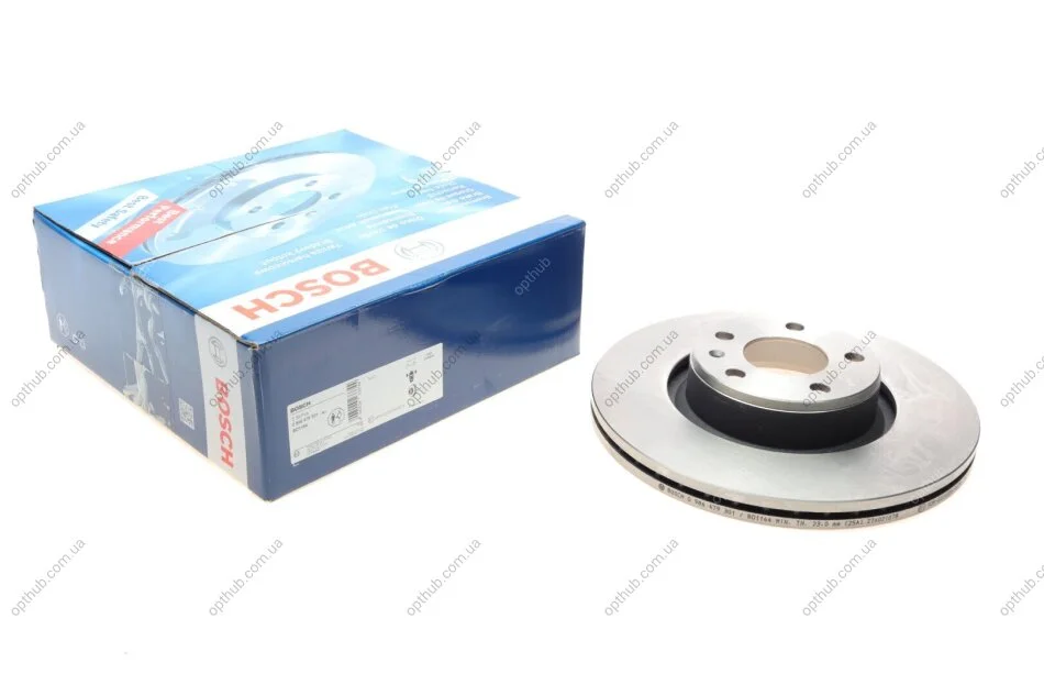 Диск гальмівний (передній) Audi A6 04-11 (314х25) UA63 BOSCH 0 986 479 301 (фото 1)